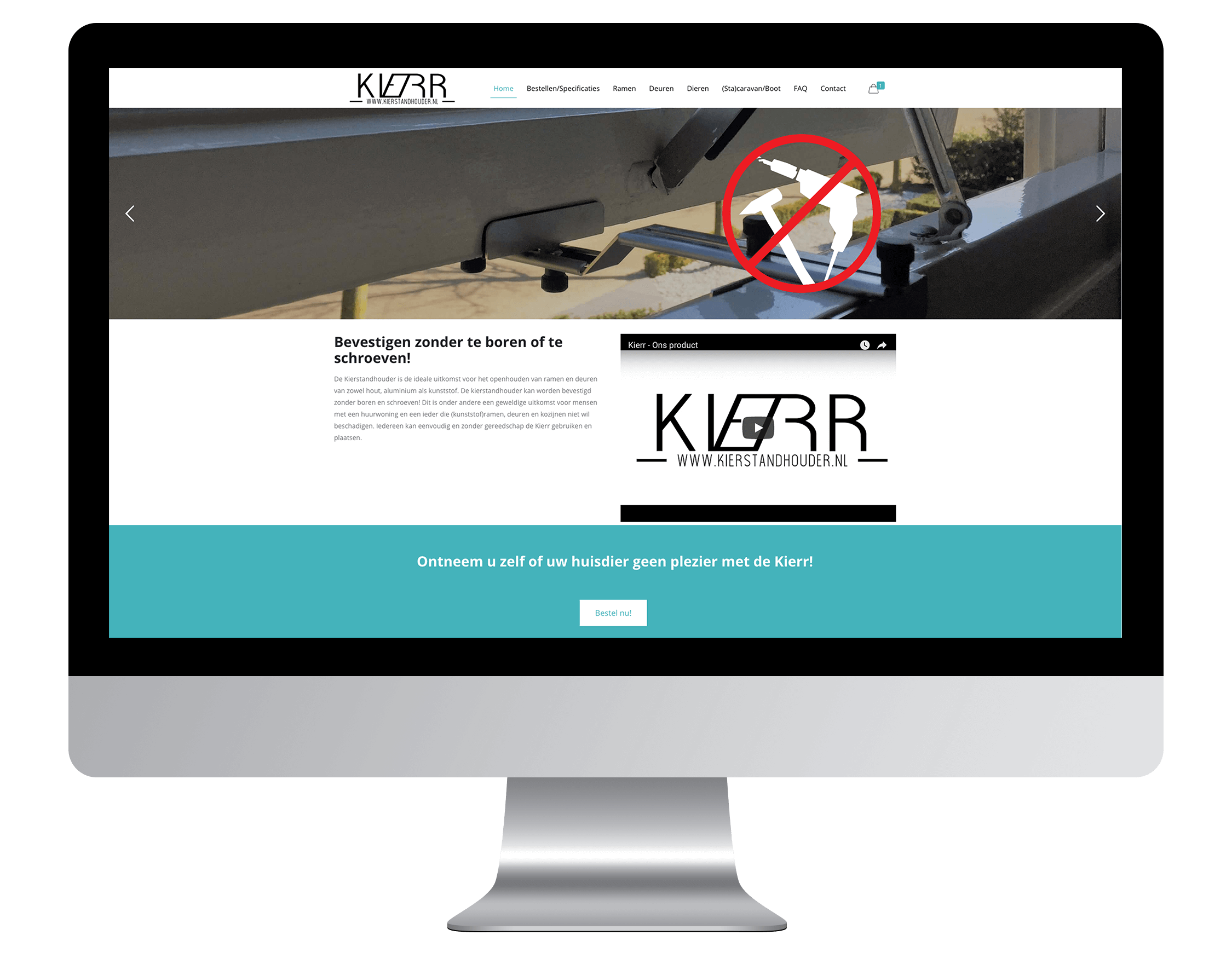 Nieuwe website