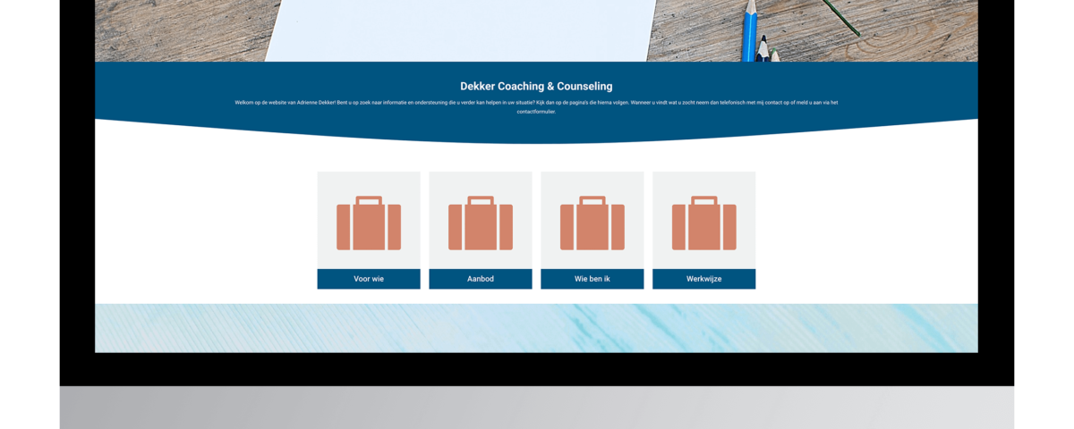 Website laten maken door Dekker Coaching