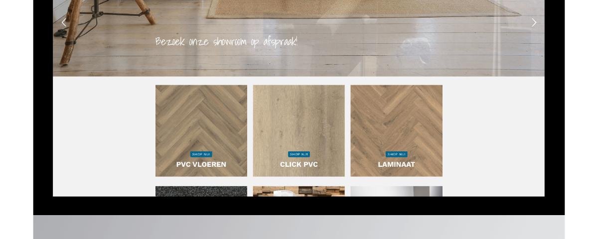 Nieuwe webshop