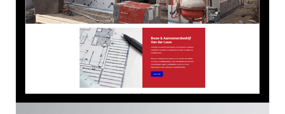 Nieuwe website