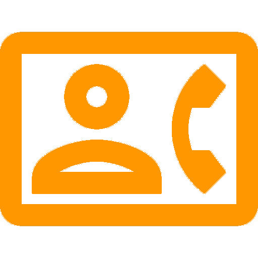 Pictogram voor het contact opnemen