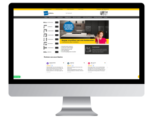 Mockup van een WooCommerce webshop – webshop laten maken Chuck's