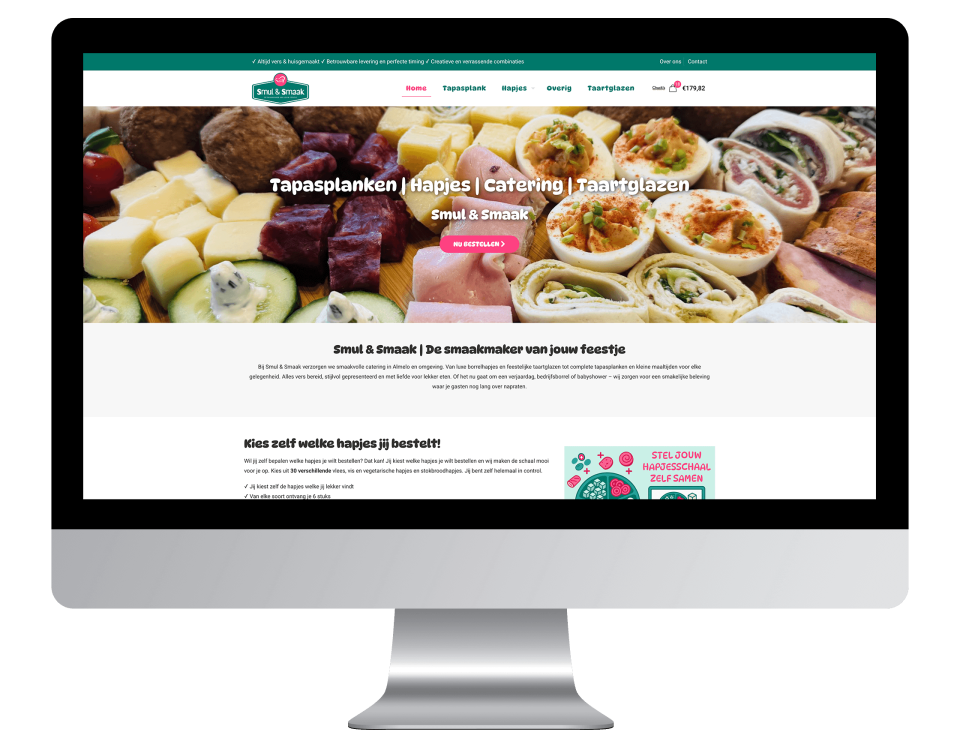 Webshop voor Smul en Smaak laten maken