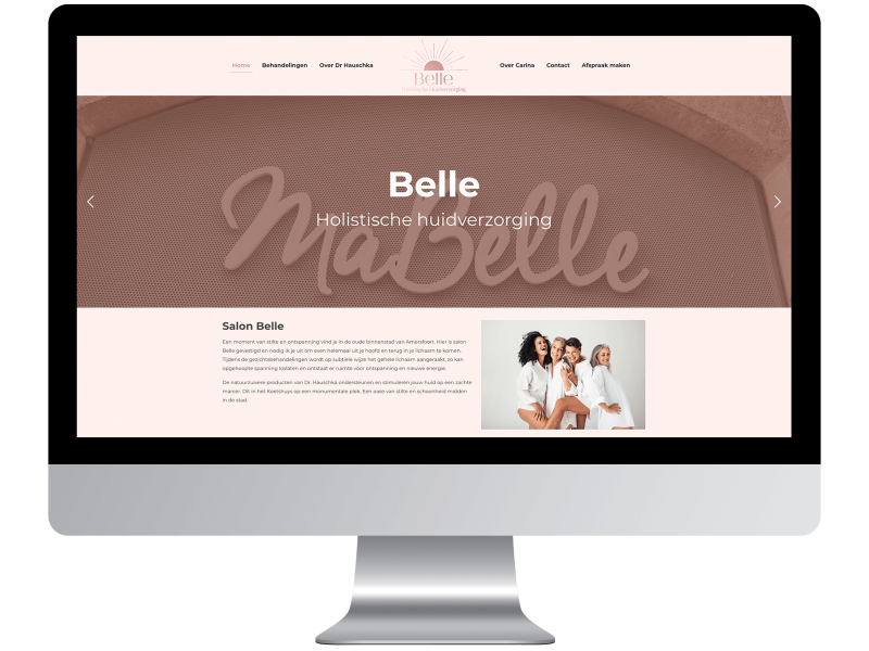 Website voor een salon