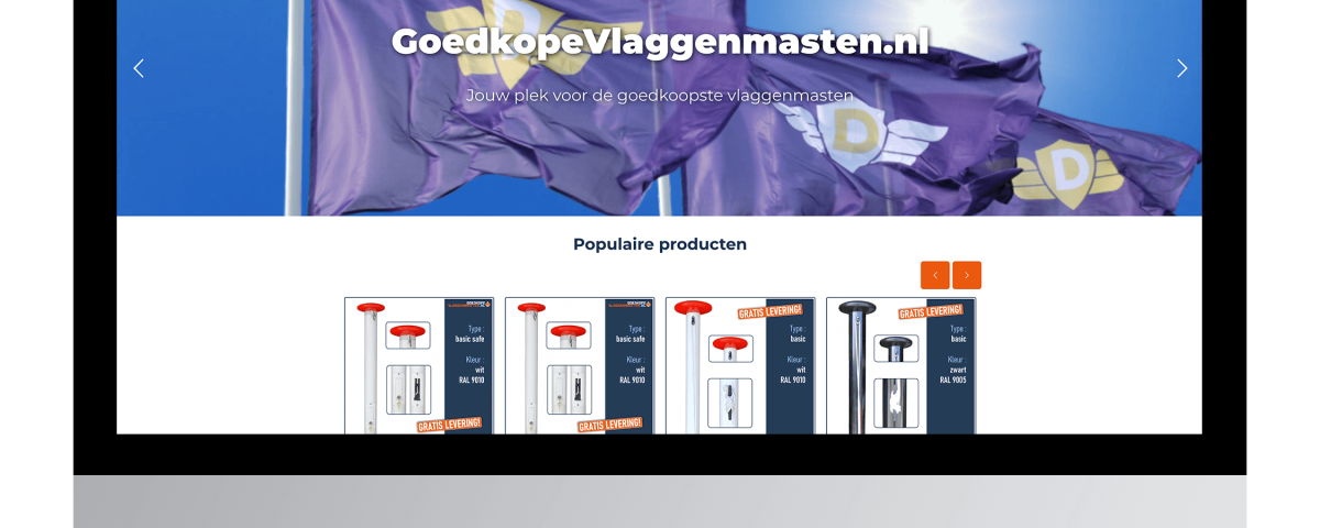 Nieuwe webshop gemaakt