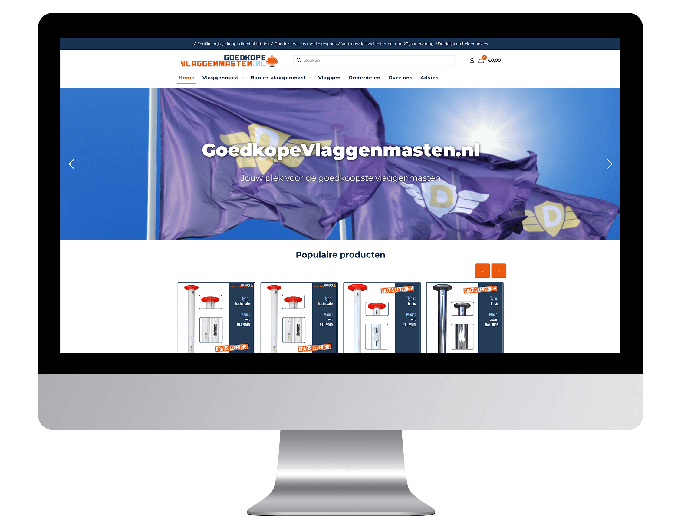 Nieuwe webshop gemaakt