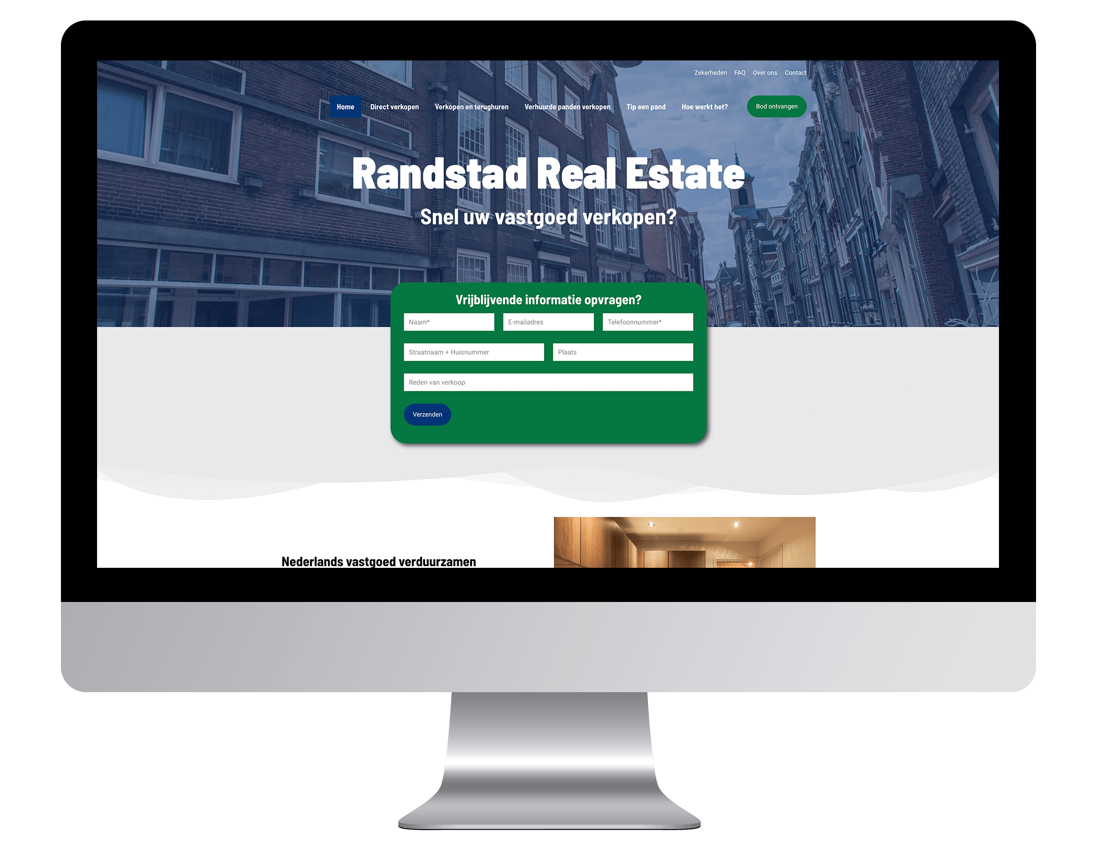 Nieuwe website gebouwd